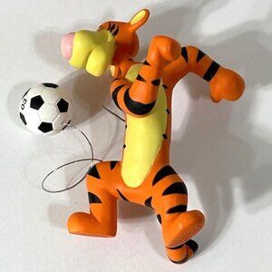 Hallmark Disney Soccer Tigger-Style ornament.